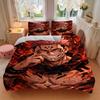 Powerful Anime Hero Print 3Pcs Bedding Setduvet Cover With 2 Bedropillowcase Home Birthday Gift