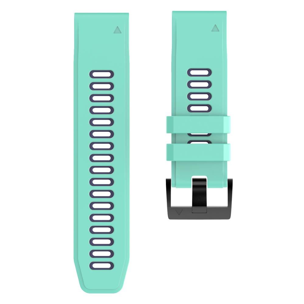20mm Schnellwechsel-Armband für Garmin Fenix 7S 42mm Solar 6S Pro 5S Plus/Instinct 2S 40mm/Descent Mk2S Silikonband 26mm 22mm