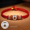 2025 Year of Snake Year of Fate Red Rope Bracelet Women Dragon Pig Monkey Taisui Amulet Buddha Woven Red Carrying Strap
