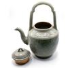 Tea Ceremony Celadon Carved Water Peony Arabesque Hozan Utensils, Jug, Design, Unrin-in Temple,