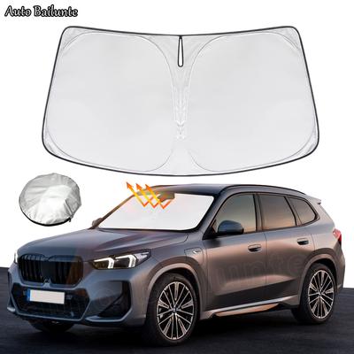 Dla BMW X1 F48 2016 2017 2018 2022 2023 Samochodowa Osłona Przeciwsłoneczna na Przednią Szybę