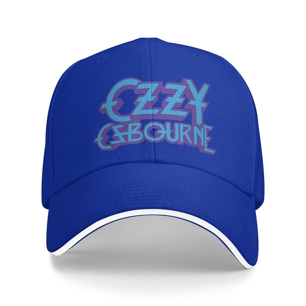 Ozzy Osbourne fialová a modrá baseballová čepice s logem, ležérní hip hopové klobouky, letní pánské běžecké hippie snapback čepice