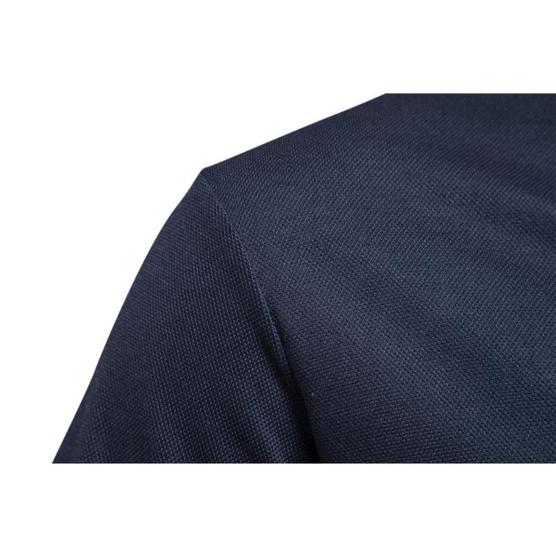 New Solid Color V-neck POLO Shirt for Spring and Summer