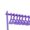 Creative Earring Display Stand, Earrings Storage Rack, 8 Mini Hangers Jewelry Organizer for Women