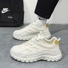 Herrenschuhe Sommer atmungsaktiv schwarz lässig Sport Papa Herren Baustellenarbeit Arbeitsschutzschuhe Herren Reifen Tide Schuhe
