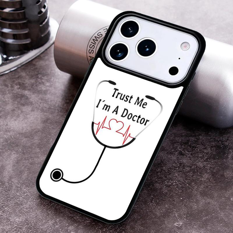 Medical Medicine Nurses Phone Case for iPhone 17 16 15 Pro Max Air 14 13 12 11 Plus Shockproof Capa Cover