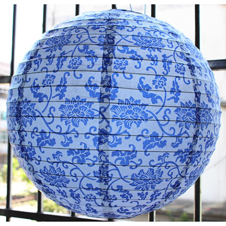 Ancient Style Lanterns: Japanese & Chinese Festive Paper Decorations