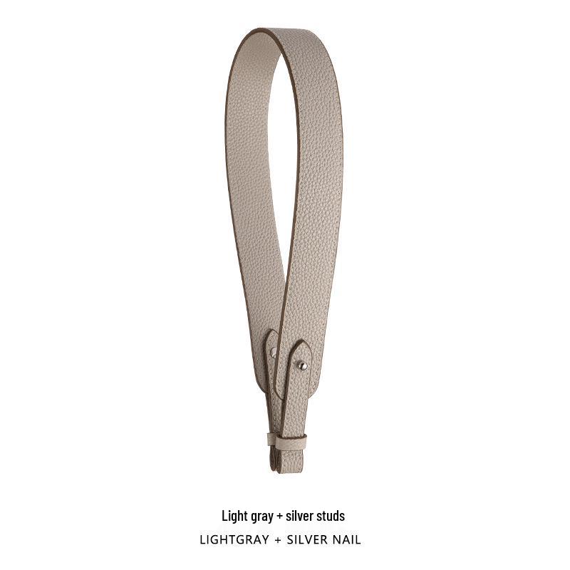 Pasek do torby A-30 ze skóry naturalnej z krowiej skóry: Akcesorium Pasek na Ramię do Koszyka na Zakupy i Torebek Podpachowych