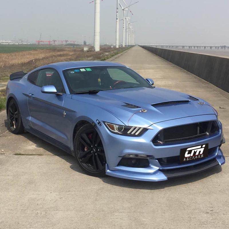 Suitable Carbon Fiber Front Lip Surround for 2015-2017 Ford Mustang Bumper