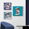 Modern Apollo Marble Sculpture Canvas Painting David Popolo Posters and Prints Wall Prints Canvas Pictures Home Room Decoration