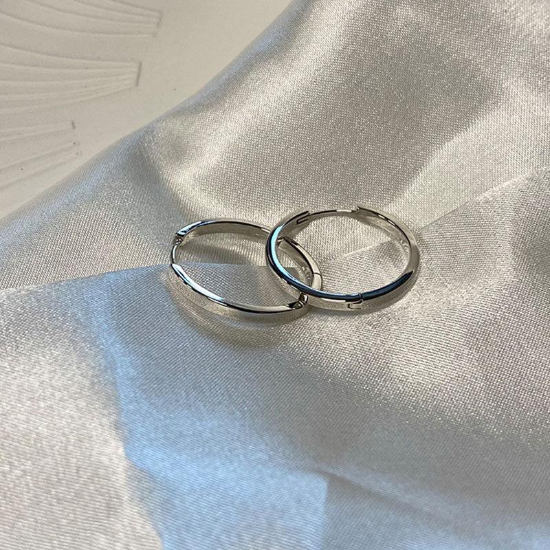 

Серьги-кольца французского образца, модные новогодние серьги, нишевый дизайн, простые кольца, пряжки для ушей
