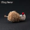 Cute Simulation Plush Hedgehog Cat Mint Cat Toy Interactive Plush Pet Toy