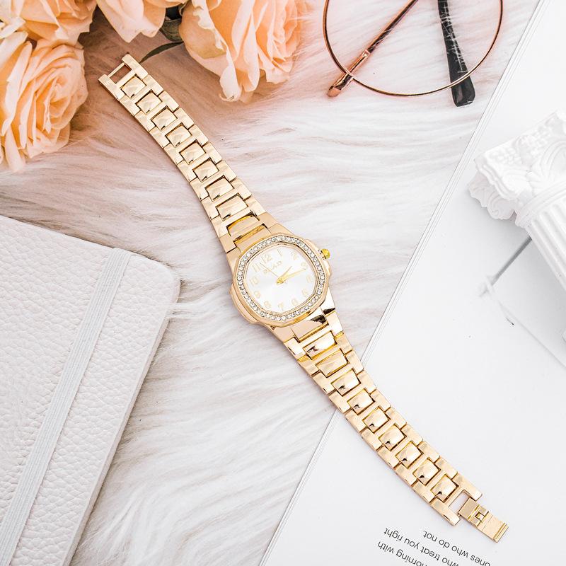 Diamant Damenuhr Business Casual Modetrend Quarz Uhr Damen Persönlichkeit Temperament Armbanduhr
