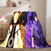 Japanese anime cartoon NARUTO famous Uzumaki Naruto blanket soft home furnishing nap decoration four seasons warm Sherpa blanket B11