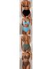 2026 Multi-Color Leopard Print High-Waisted Bikini Swimsuit