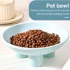 Pet Bowl Stable High Foot Design Cat Dog Feeding Bowl Neck Protector Pet Water Food Bowl Pet Supplies