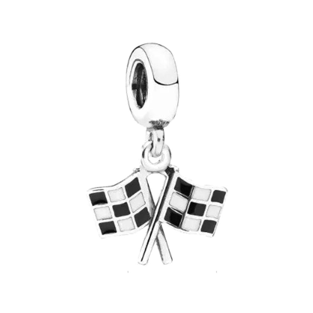 New Copper Charm Fit Original Bracelet Accessories Women Jewelry National Flag Faith Series Amulet Cross
