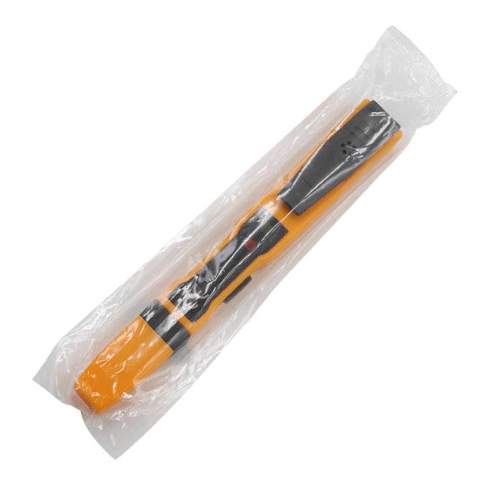 

Non-Contact Voltage Tester Detector Pen with Adjustable Sensitivity Sound & Light Alarm Modes & Live-Null Wire Judgments