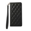 Anwendbar für Sharp Wish4 Lederhülle, Google 9Pro Rauten kleiner duftender Wind starke magnetische Klappkartenbrieftasche Schutzhülle