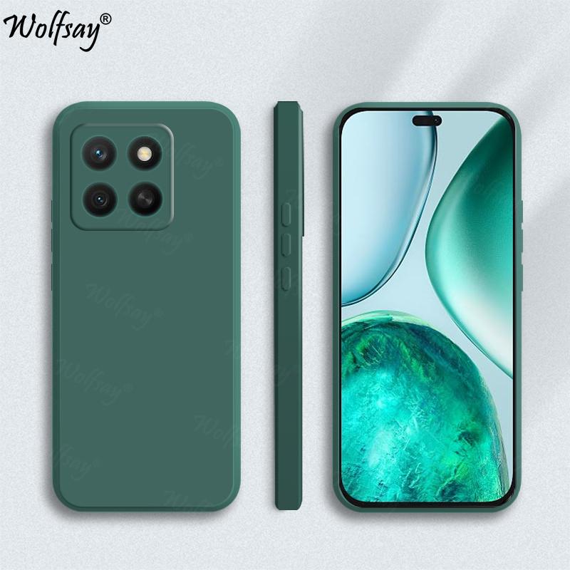 

Candy Case For Honor X8c Case Anti-knock Soft TPU Original Liquid Silicone Back Case For Honor X8c Cover For Honor X8c 6.7 inch For Honor X8c