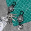 Retractable Keychain Universal Anti Theft Design Outdoor Camping Rope Keyring Portable Key Chain Ring For Keys ID Badge Holder