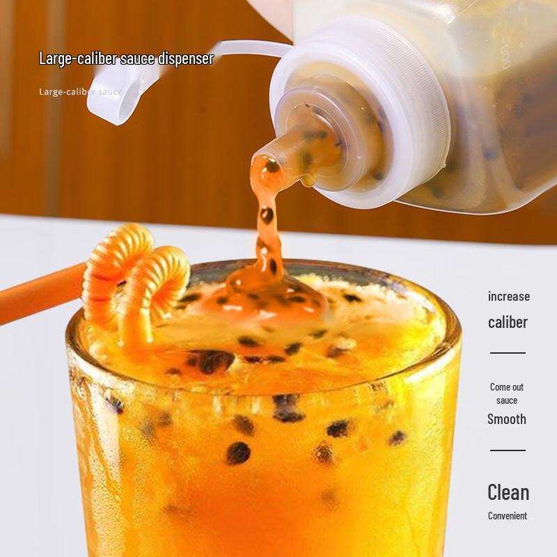 Leyu Large Caliber Squeeze Sauce Bottles (800ml, 2-Pack)