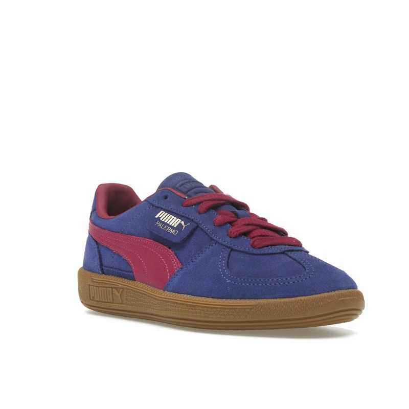 Puma Palermo Lapis Lazuli Magenta Gleam Gum Unisex Sneakers Blue 396463-21