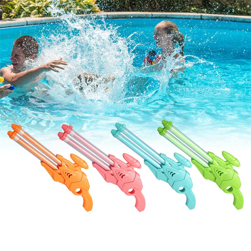 Water Gun Toys Outdoor Swimming Pool Beach Game Toys For Kids Boys Girls Adults Simple Drift Telescopic Water Guns