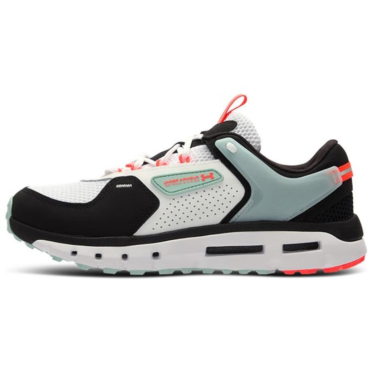 Under Armour Summit Series Soft Comfortable Low Top Lifestyle Shoes Men Shoes White Black 3028345-105