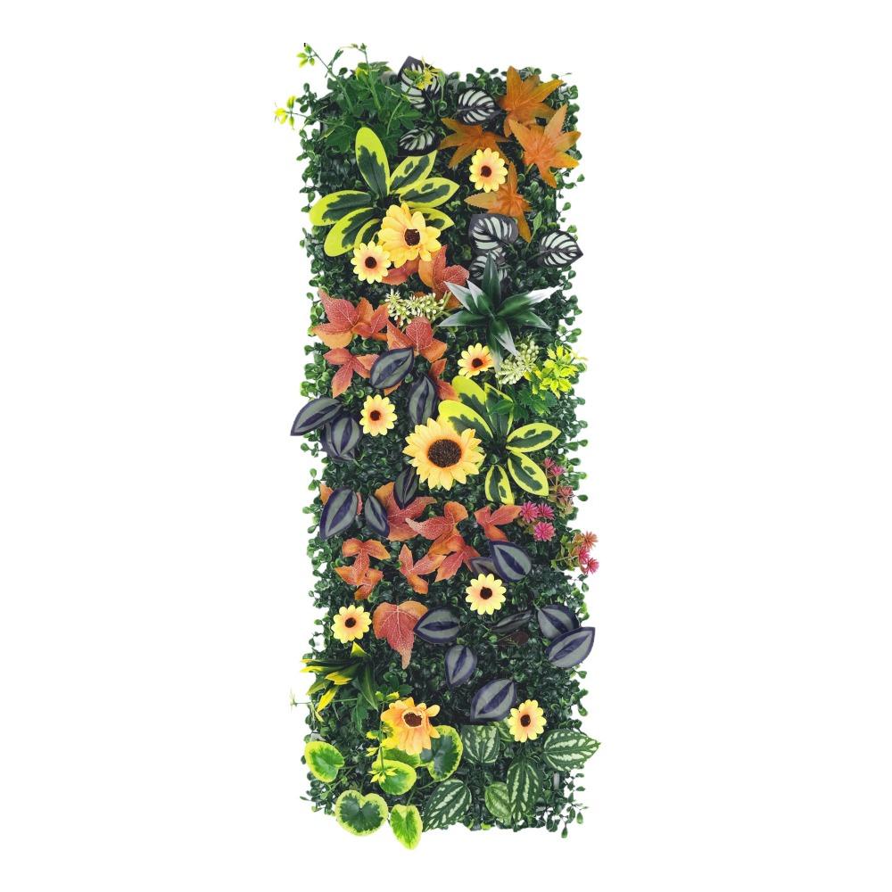 Flower Artificial Eucalyptus Carpet DIY Simulation Maple Plant Sheet Living Room