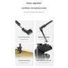 Microphone Arm Stand 360°Adjustable Springless Microphone Suspension Scissor Boom Arm Stand for Stable Recording