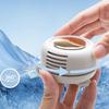 Portable Mini USB Fan Clip on Handheld Bladeless Personal Waist Hanging Travel Outdoor Desk Small Cyclone Fan