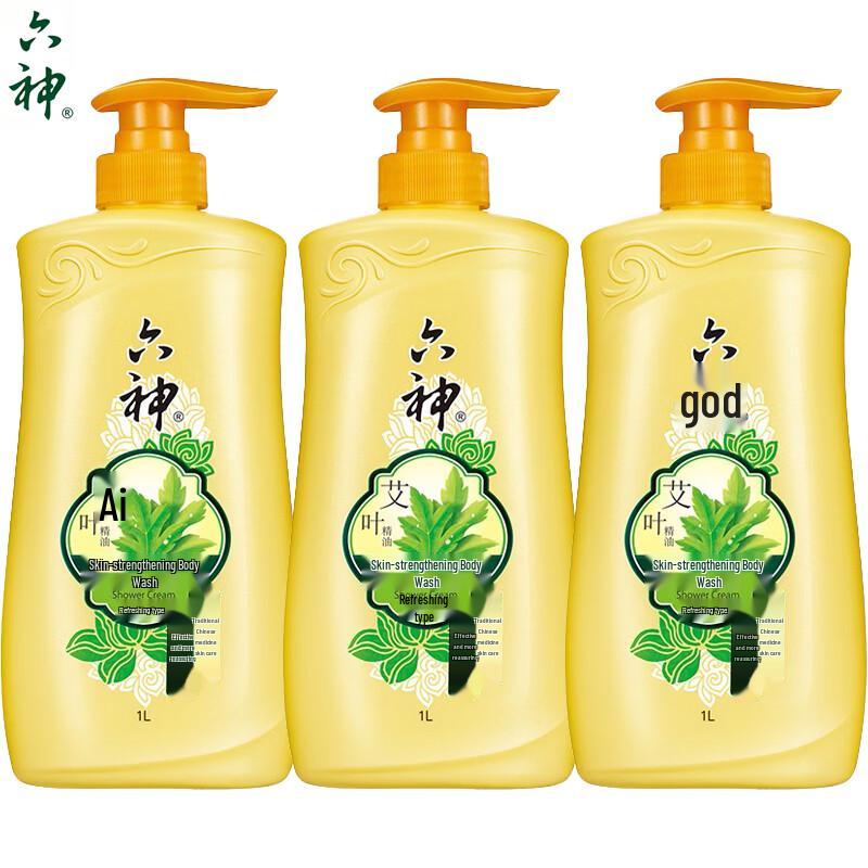 Liùshén Mugwort Cooling Shower Gel