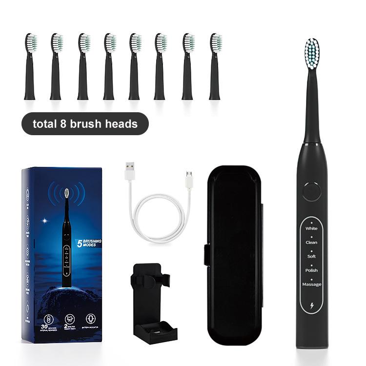 Couple DuPont Soft Hair Electric Toothbrush Electric Toothbrush Set Gift Box