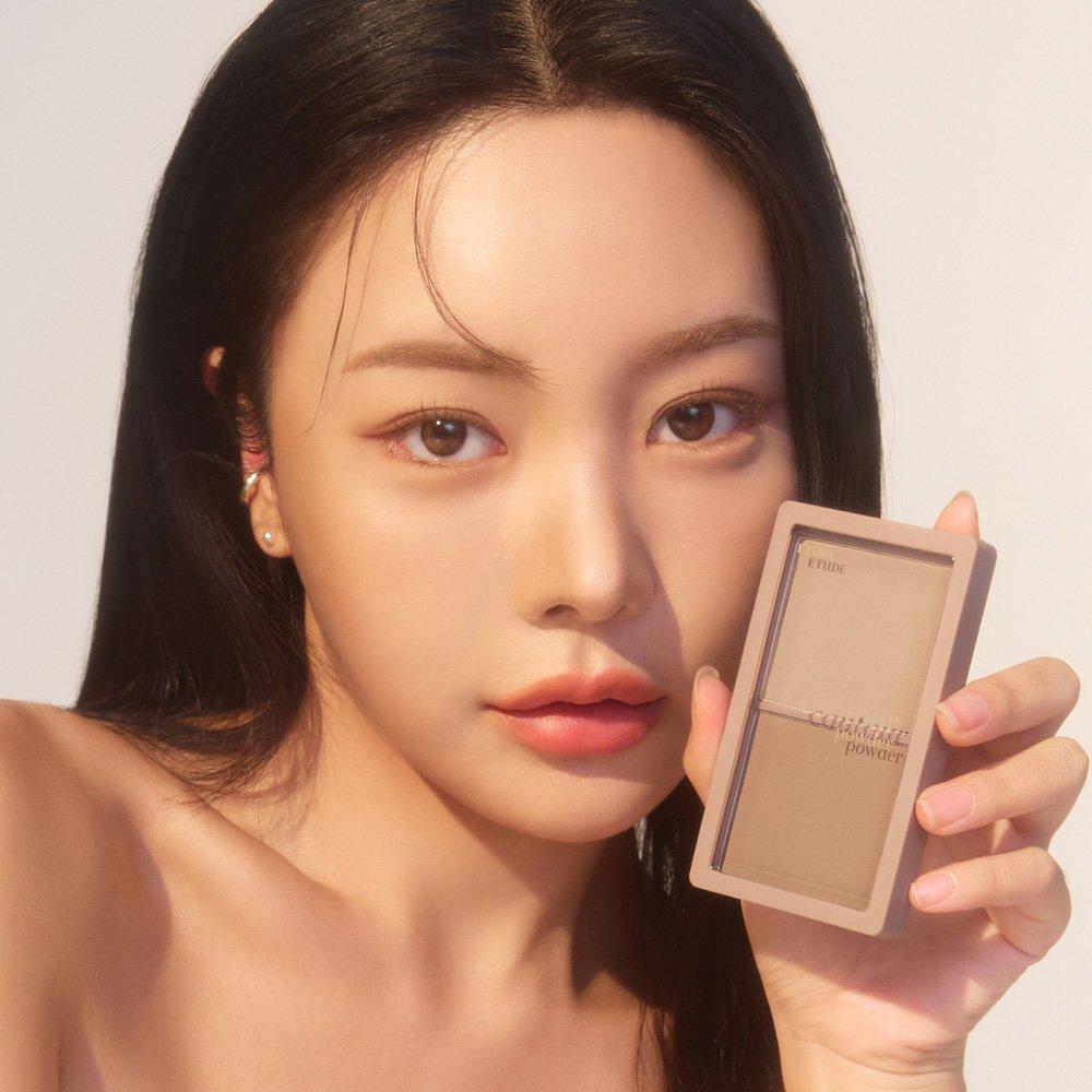 Etude Shadow Shading + 3-piece Set of Exclusive Brushes / Shading / Face Contour 5g*2