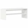 VidaXL Meuble TV Blanc brillant 100 x 40 x 40 cm Aggloméré 861118