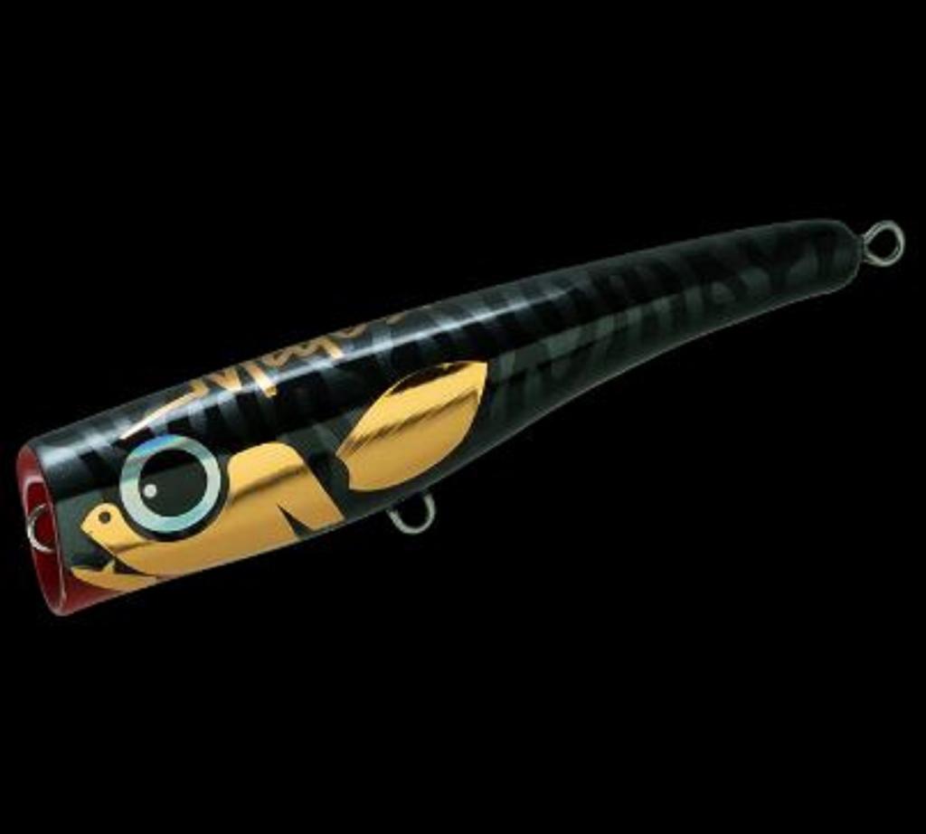 Malosi TA180P-NO Talo 180P Diving Popper Floating Lure Necro (1501)