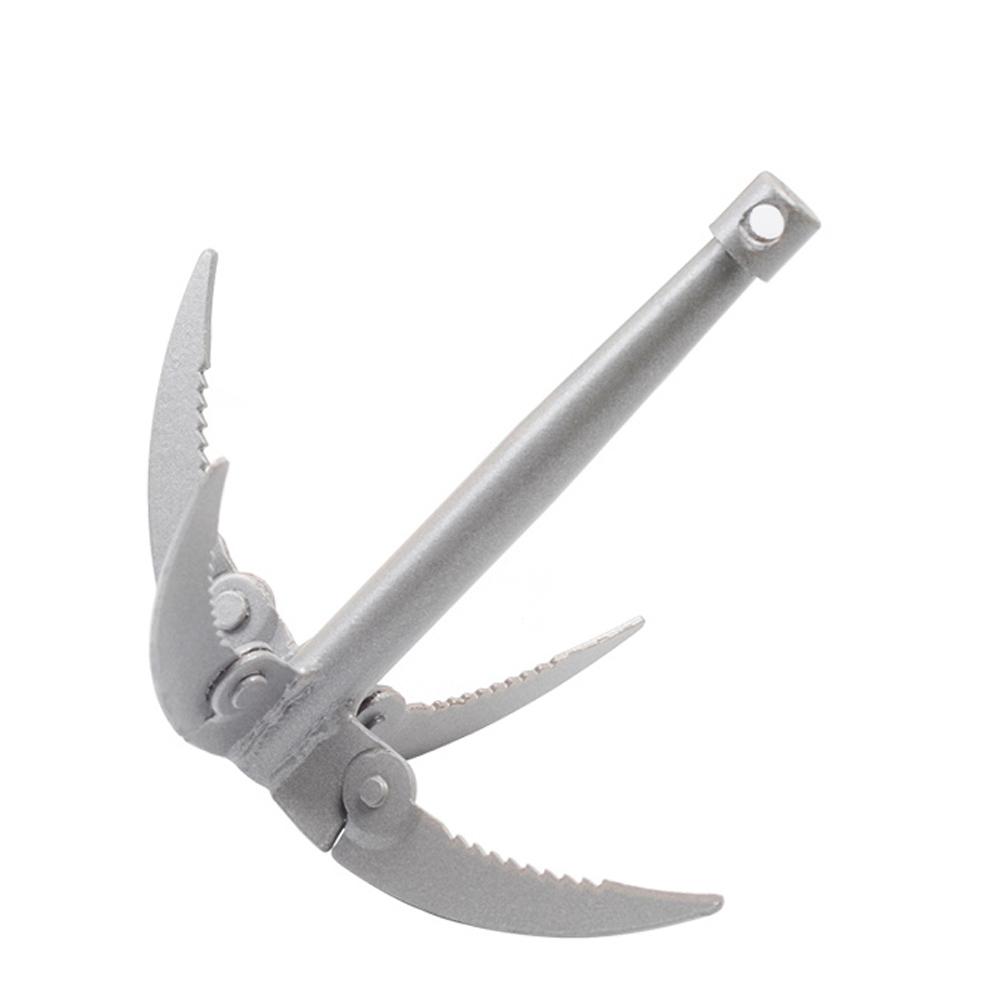 Water Weed Cutter 4 Claw Anchor Foldable Sickle Heavy Duty Sharp Blade for Boat Dock Kayak Fishing Aquatic Plant Removal Tool 260319
