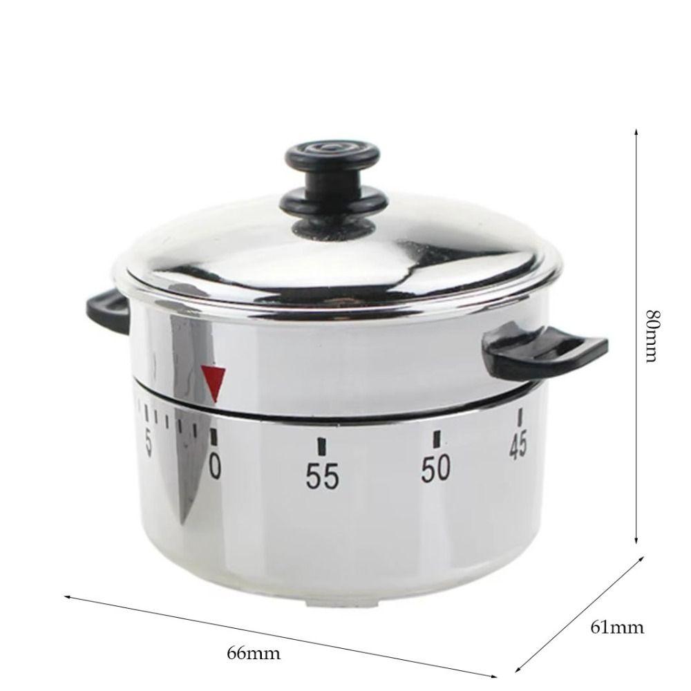 60 Minutes Kitchen Timer Portable Time Manager Home Tool  for Cooking Baking
