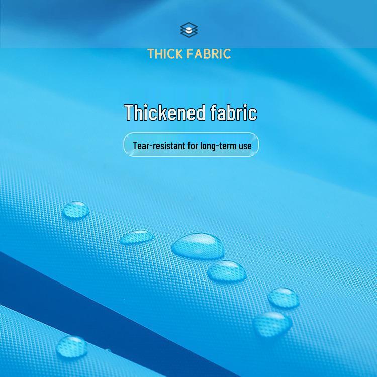 Children's and Student Long EVA Poncho – Waterproof, Disposable Raincoat for Girls and Boys