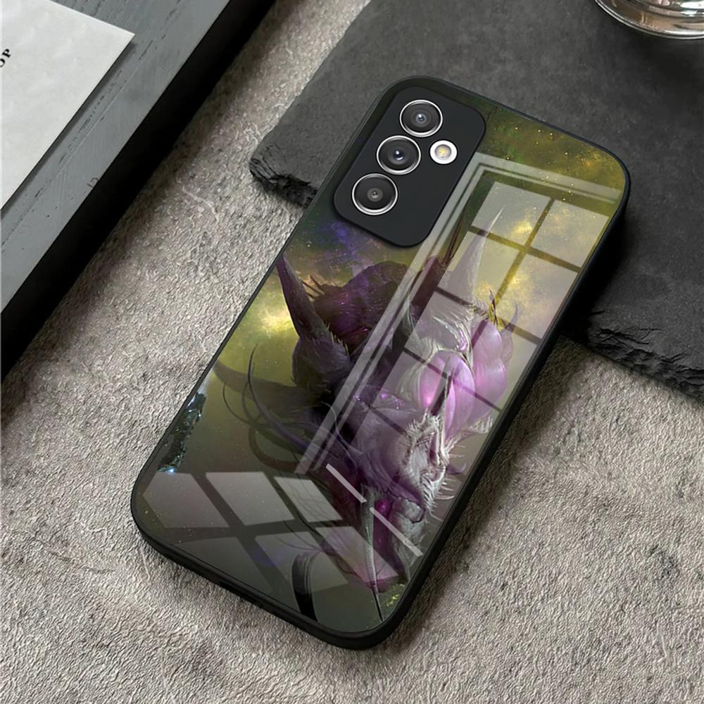 Phone Case For S25 Ultra Samsung S26 S23 S24 Plus S22 S20 S21 Fe A54 A34 A53 A16 Glass Cover Game About S-StarCraft 2 Zerg