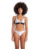 Arena Stroje Pływackie Women's Logo Tape Bikini Triangle Silver 007060/550 S
