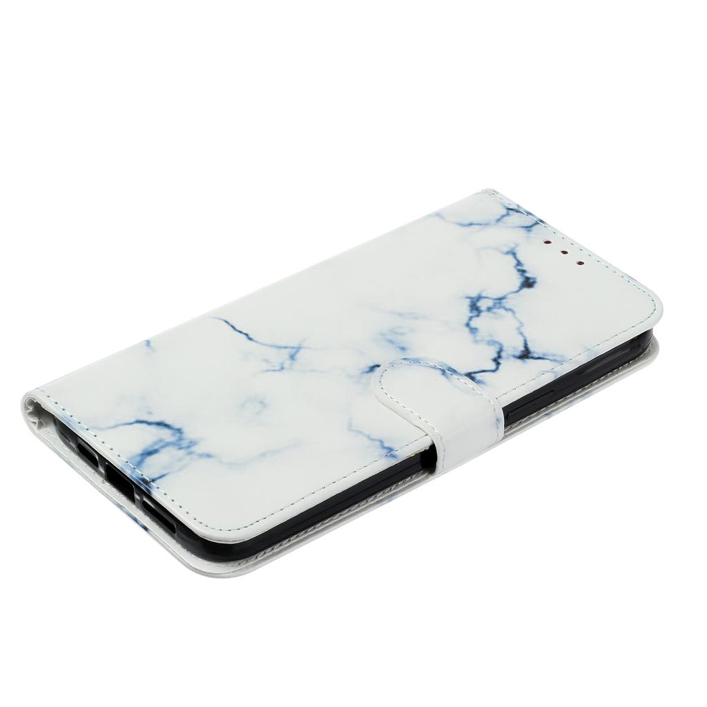 For iPhone 16 Case Pattern Stand Leather Phone Cover Card Slots Design