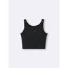 GU by Uniqlo Girls Bra Feel Petite Crop Rib Tank Top