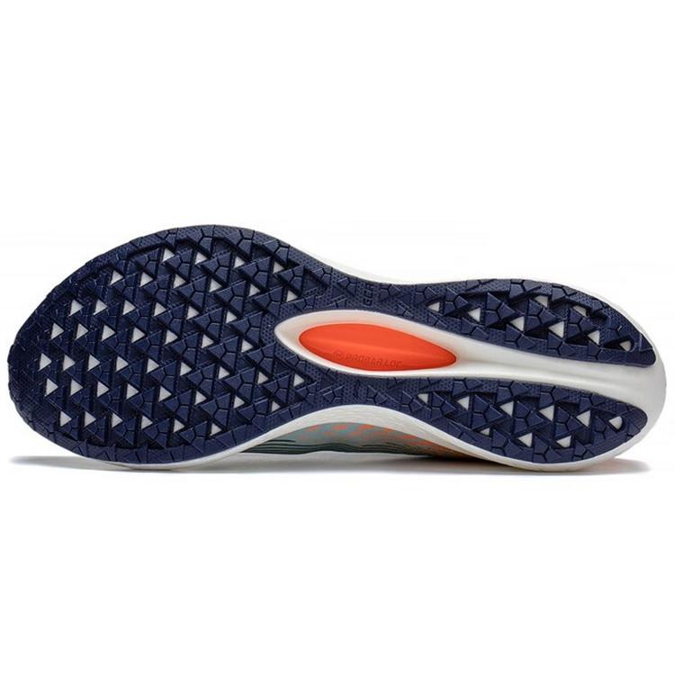 New LiNing Red Hare 5 Pro Anti Slip Wear Resistant Low Top Running Shoes White Blue ARMS025-4