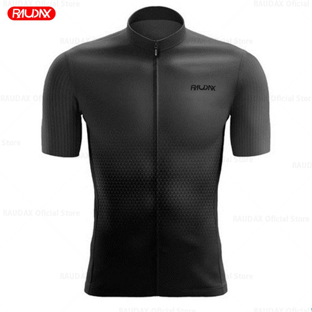 2026 Raudax Cycling Set Man Cycling Jersey Short Sleeve Bicycle Cycling Clothing Kit Mtb Bike Wear Triathlon Suits Maillot Ciclismo