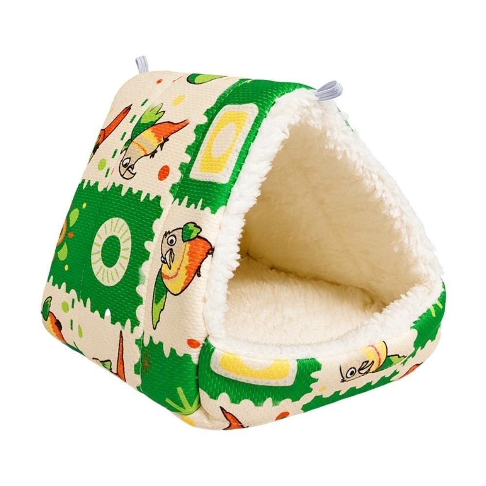 Triangle Bird House Hanging Pet Sleeping Bed Pet Supplies Bird Nest Parrot