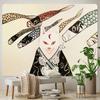 Japanese Style Ocean Wave Tapestry Office Living Room Decoration Home Wall Tapestry