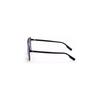 Montblanc Logo Metal Square Sunglasses Men sunglasses Black MB0184