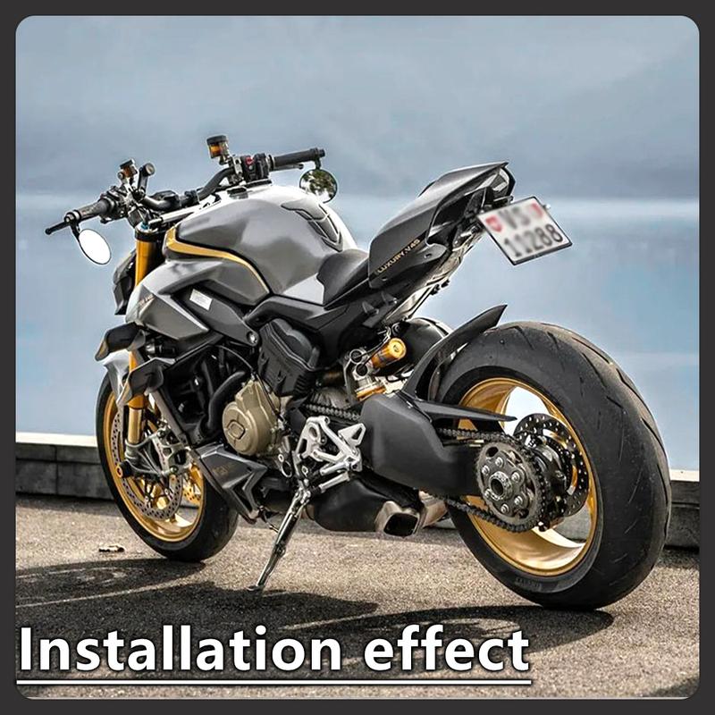 Motorcycle Bar End Mirror for DUCATI Streetfighter 1098 / 1098S / 848 / V2 / V4 / V4S Retro Cruising Motorcycle Rearview Mirror
